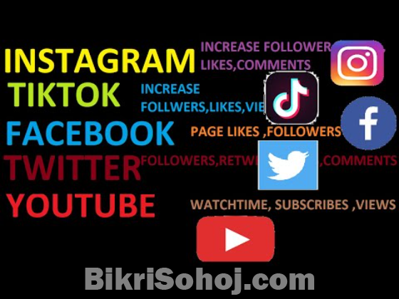 Tik Tok Facebook like follower